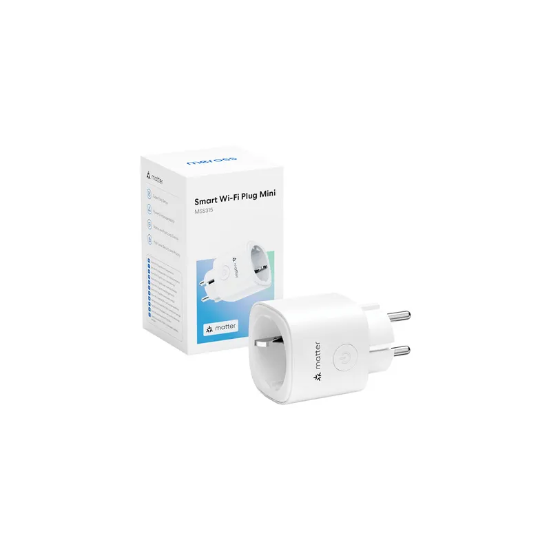 MEROSS MSS315CFH-EU Smart Plug with Energy Monitoring (Matter) (Set of 4)